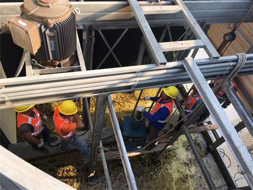 廣州冷卻塔維修施工組織方案(濰坊冷卻塔維修)